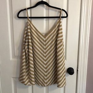 Loft Striped Shell Blouse